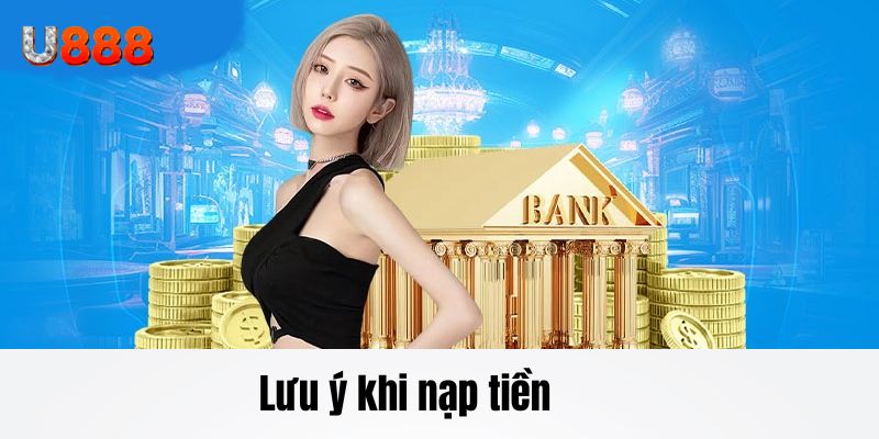 Những điểm cần note khi nạp tiền trên hệ thống website