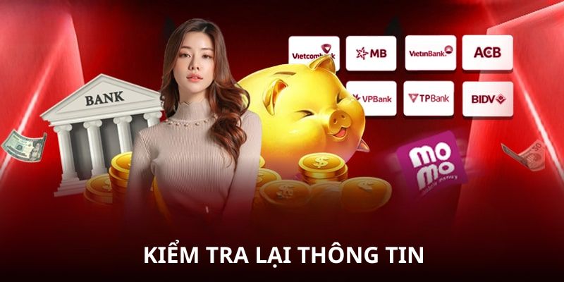 Kiểm tra lại thông tin nếu không bạn sẽ bị mất trắng